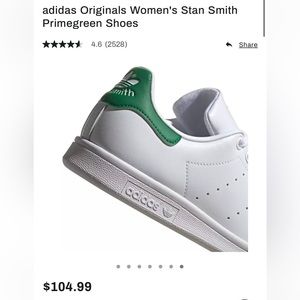 Adidas Originals Stan Smith - Size 6 kids/7.5 Women’s
